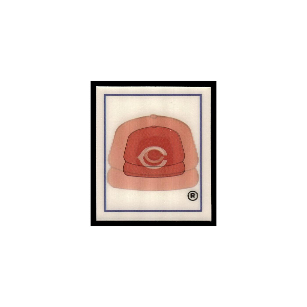 Cincinnati Reds 1988 Sportflics Mini Team Logo Trivia #138 Baseball Card NM