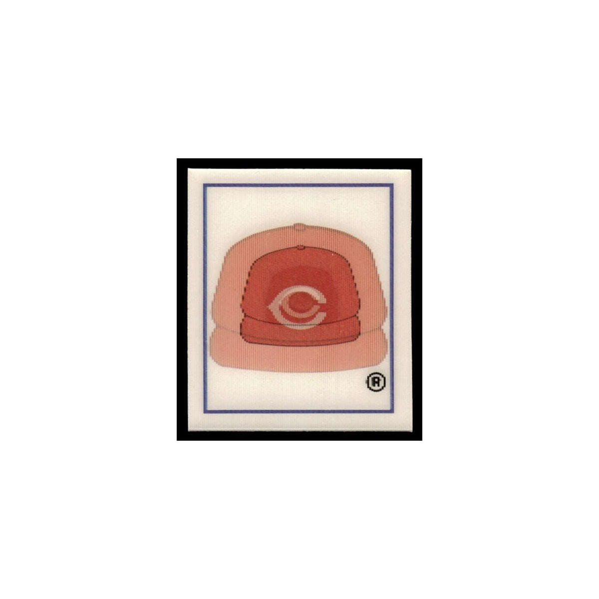 Cincinnati Reds 1988 Sportflics Mini Team Logo Trivia #138 Baseball Card NM