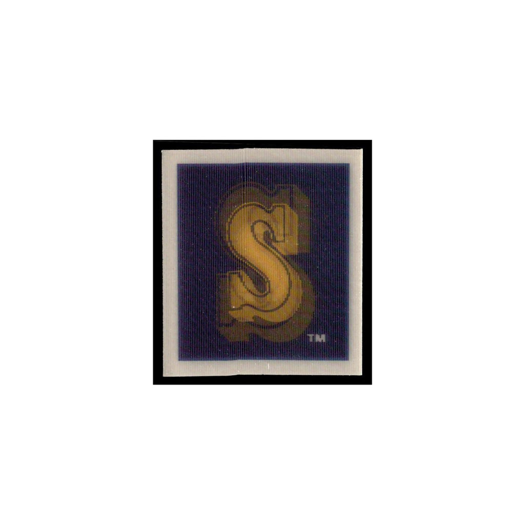 Seattle Mariners 1988 Sportflics Mini Team Logo Trivia #82 Baseball Card NM