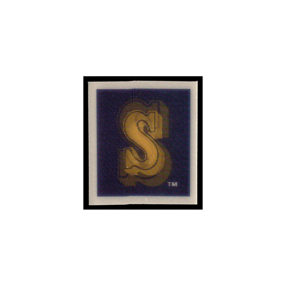 Seattle Mariners 1988 Sportflics Mini Team Logo Trivia #82 Baseball Card NM
