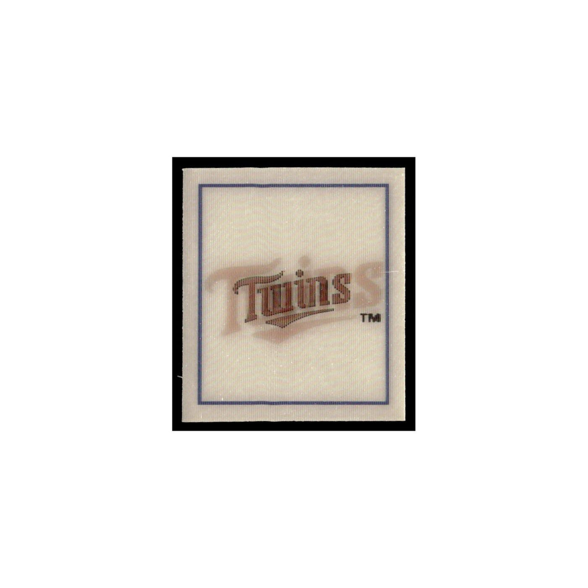Minnesota Twins 1988 Sportflics Mini Team Logo Trivia #62 Baseball Card NM