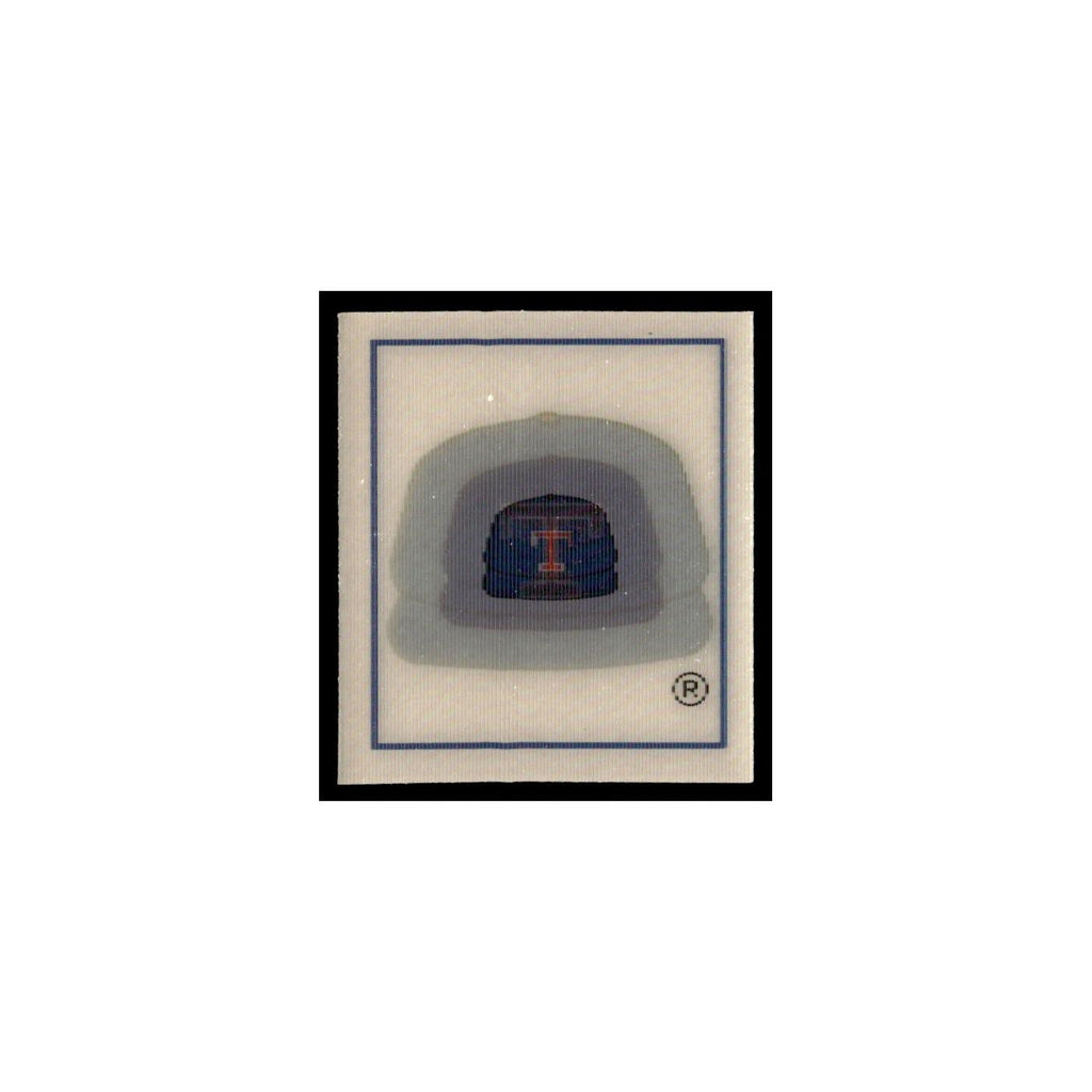 Texas Rangers 1988 Sportflics Mini Team Logo Trivia #34 Baseball Card NM