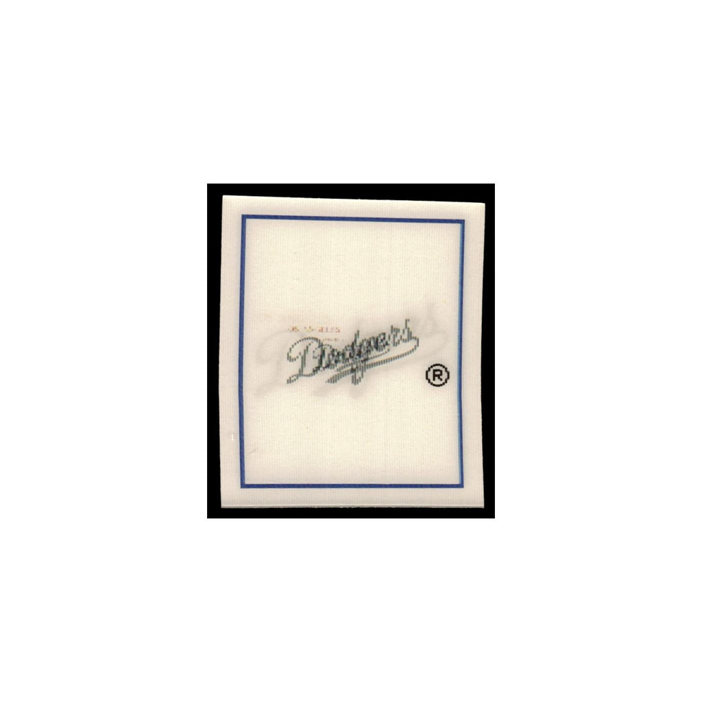 Los Angeles Dodgers 1988 Sportflics Mini Team Logo Trivia #150 Baseball Card NM