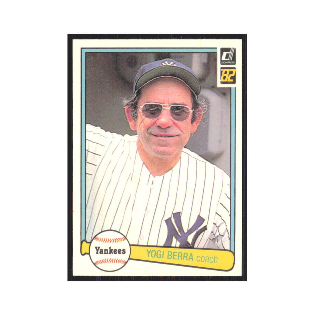 1982 Donruss Yogi Berra Yankees #387