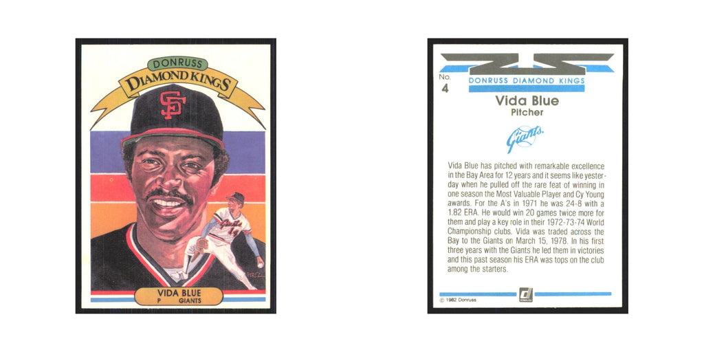 1982 Donruss Vida Blue Giants #4