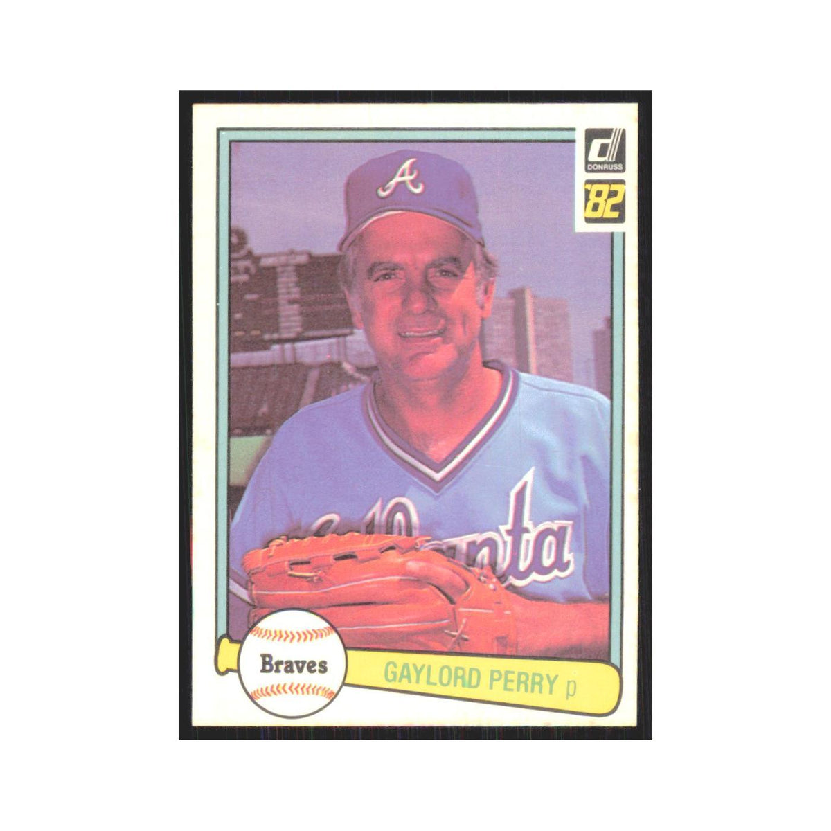 1982 Donruss Gaylord Perry Braves #543
