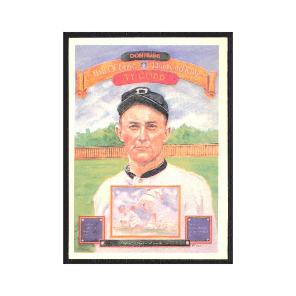 1982 Donruss Ty Cobb Tigers #20