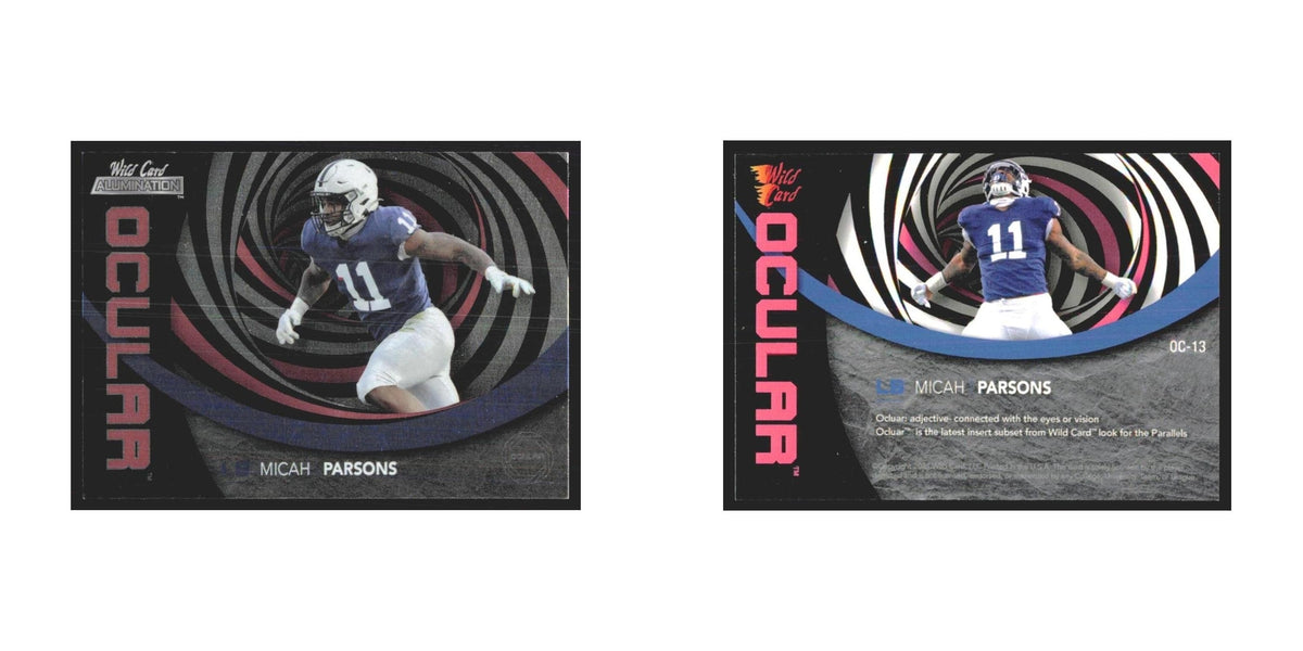 2021 Wild Card Alumination Micah Parsons #OC-13
