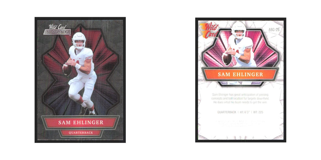 2021 Wild Card Alumination Sam Ehlinger #ABC-26