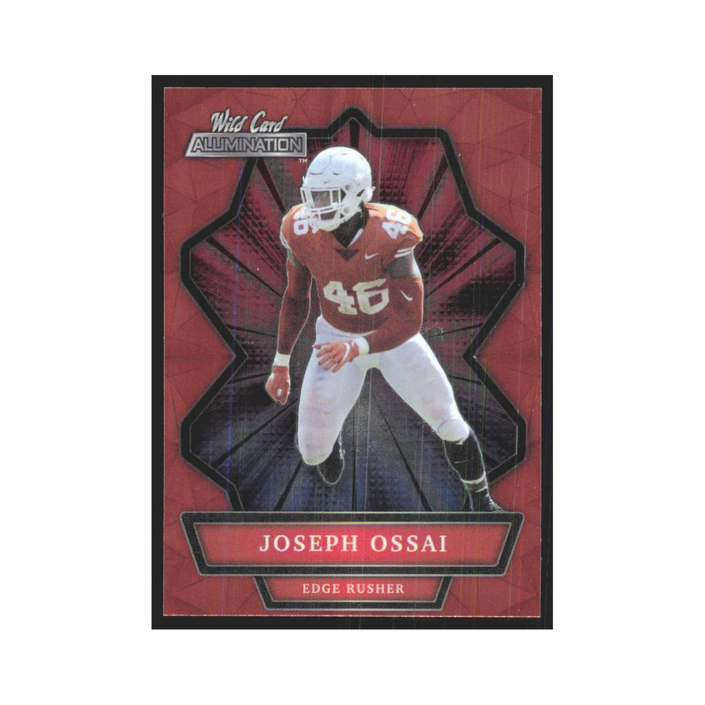 2021 Wild Card Alumination Red Joseph Ossai #ABC-27