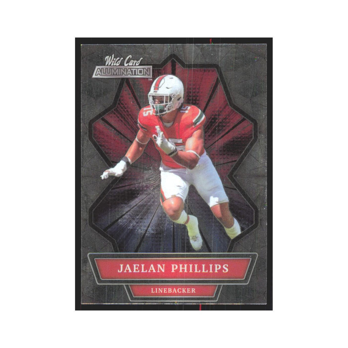 2021 Wild Card Alumination Jaelan Phillips #ABC-55