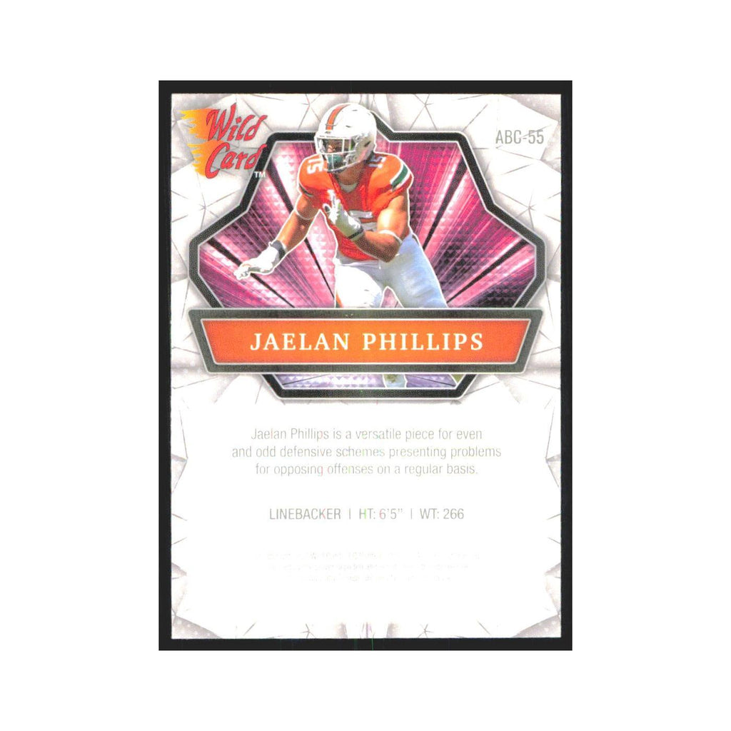 2021 Wild Card Alumination Jaelan Phillips #ABC-55