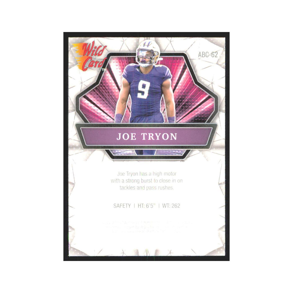 2021 Wild Card Alumination Joe Tryon #ABC-62