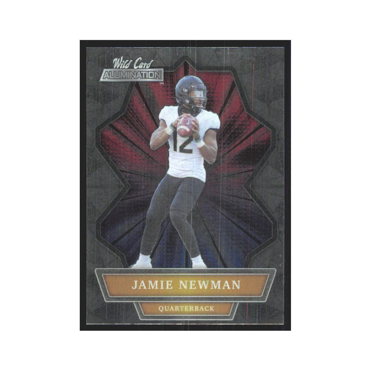 2021 Wild Card Alumination Jamie Newman #ABC-25