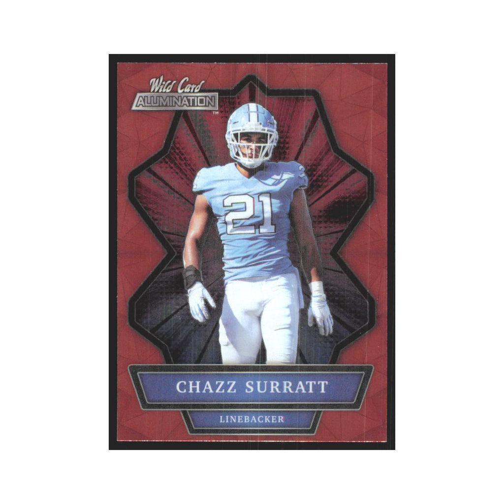 2021 Wild Card Alumination Red Chazz Surratt #ABC-67