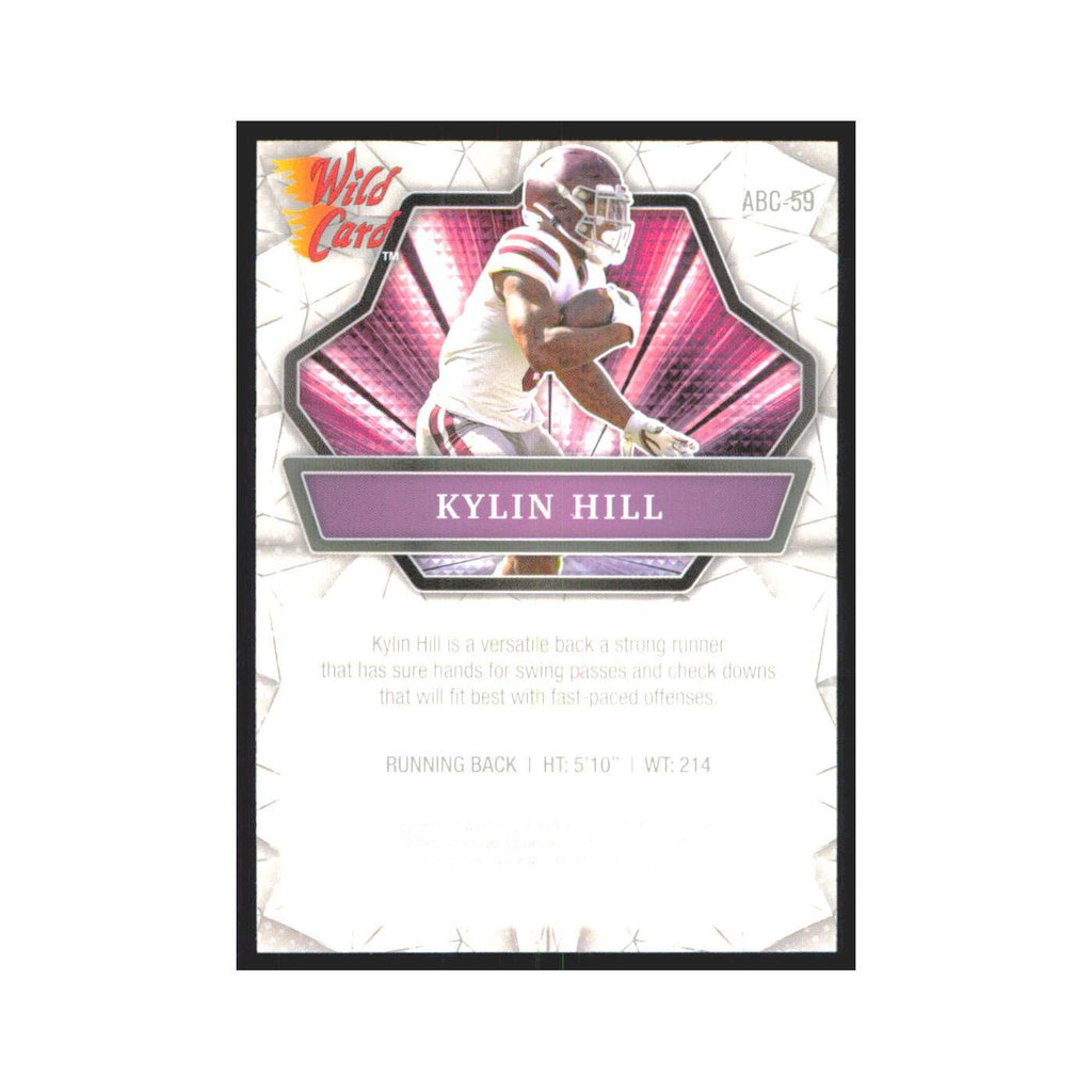 2021 Wild Card Alumination Kylin Hill #ABC-59