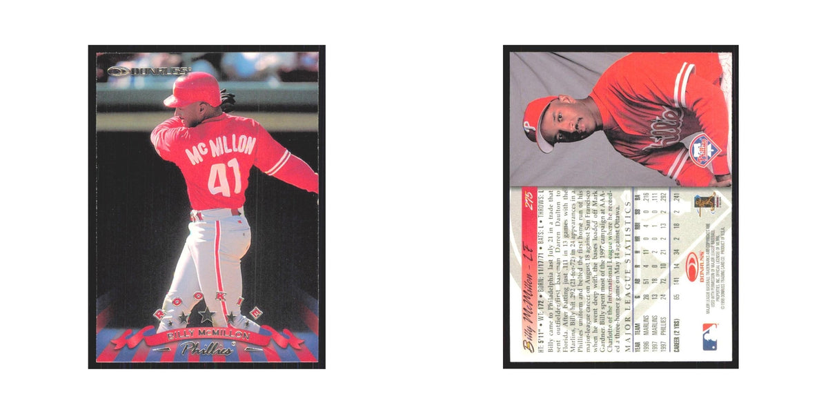 1998 Donruss Billy McMillon Phillies #275
