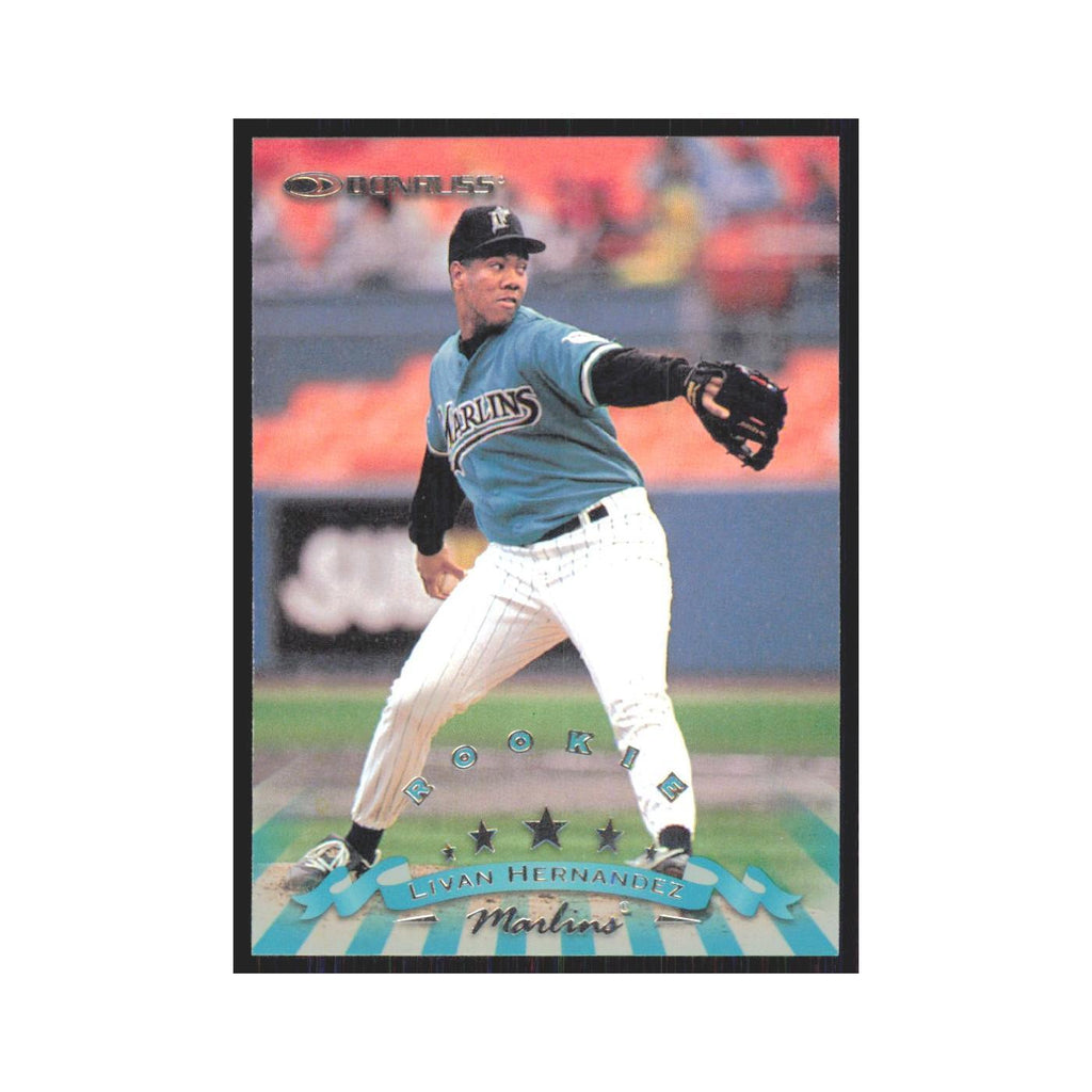 1998 Donruss Livan Hernandez Florida Marlins #106