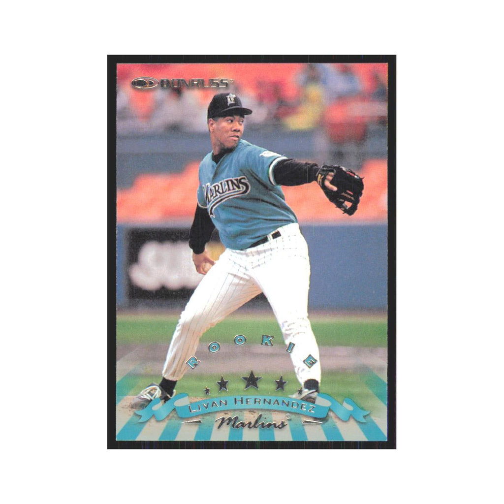 1998 Donruss Livan Hernandez Florida Marlins #106
