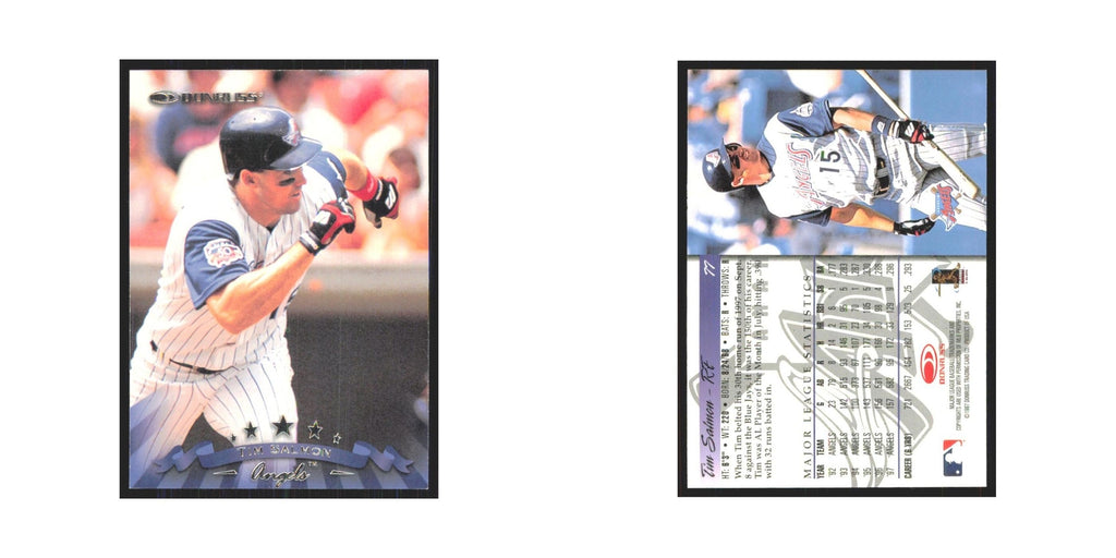 1998 Donruss Tim Salmon Angels #77