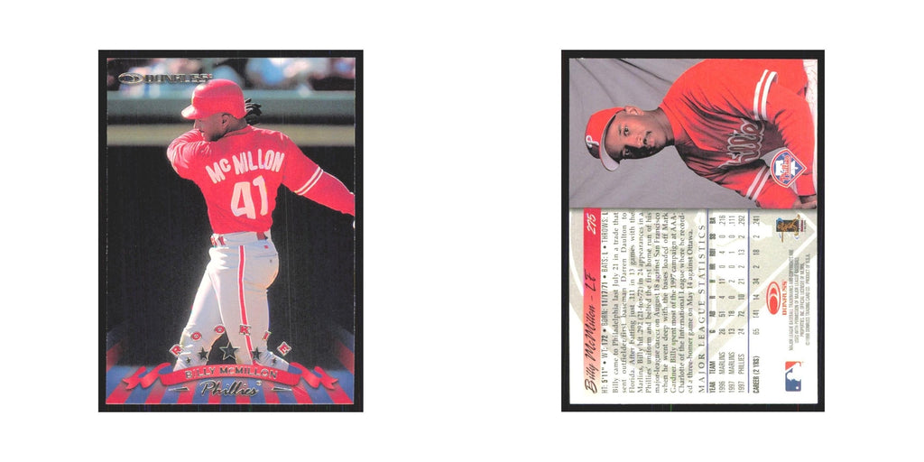 1998 Donruss Billy McMillon Phillies #275
