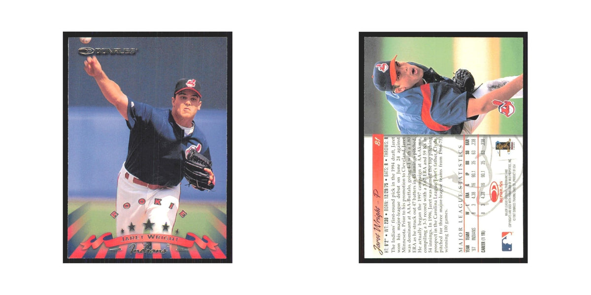 1998 Donruss Jaret Wright Indians #81