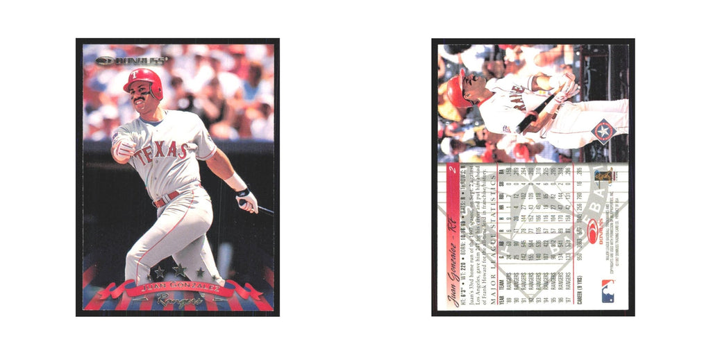 1998 Donruss Juan Gonzalez Rangers #2