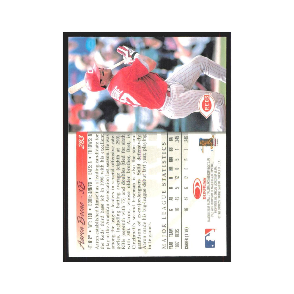 1998 Donruss Aaron Boone Reds #283