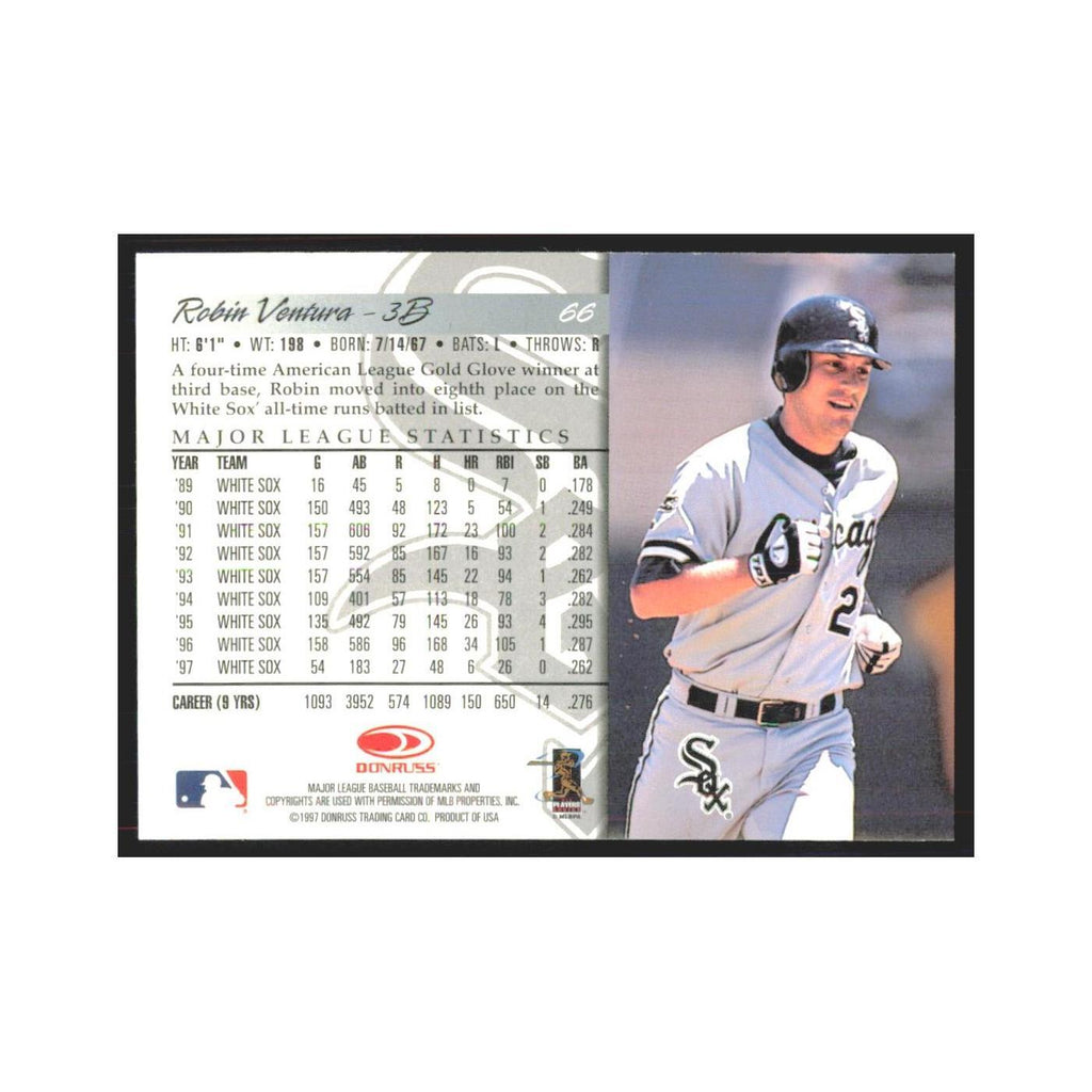 1998 Donruss Robin Ventura White Sox #66