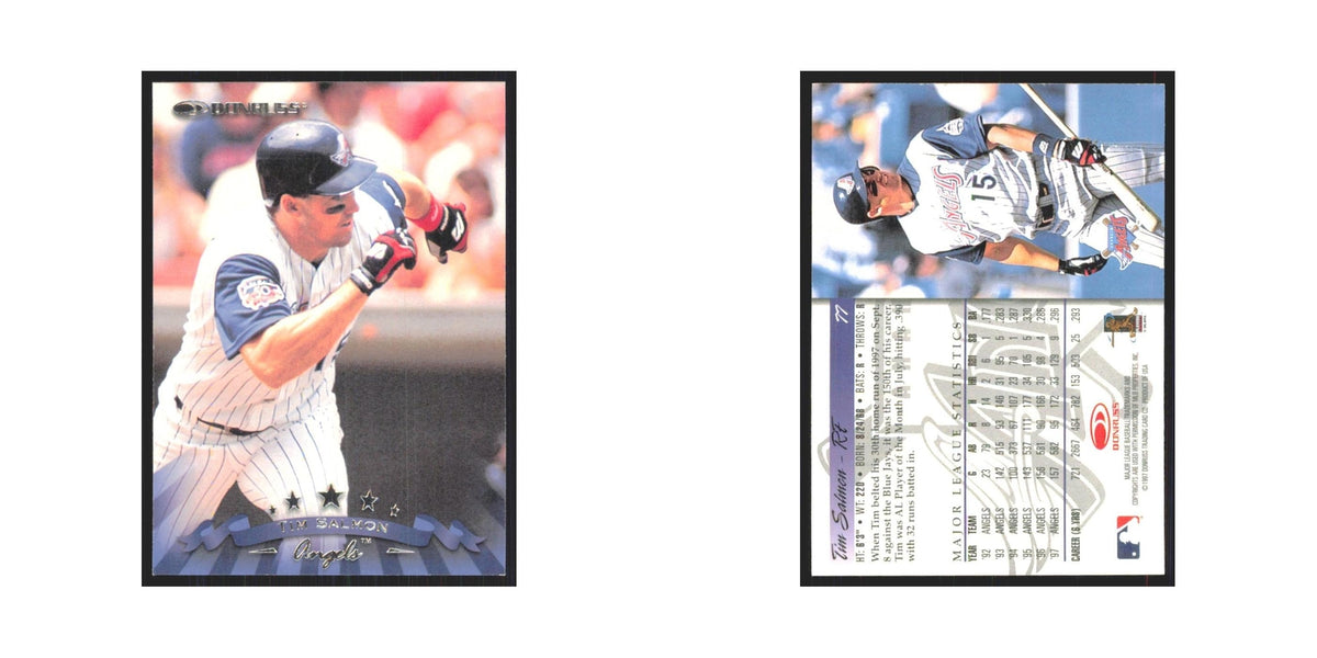 1998 Donruss Tim Salmon Angels #77