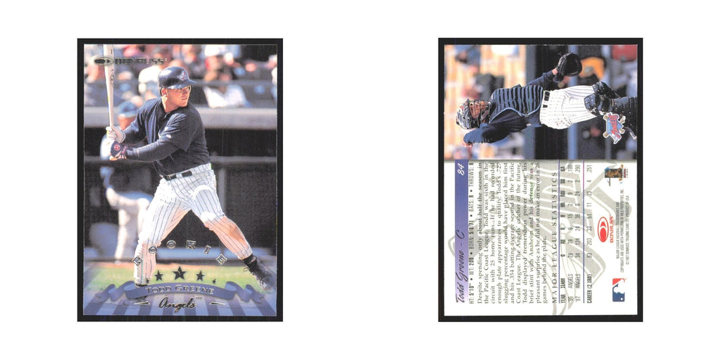 1998 Donruss Todd Greene Angels #84