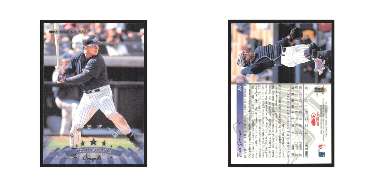 1998 Donruss Todd Greene Angels #84
