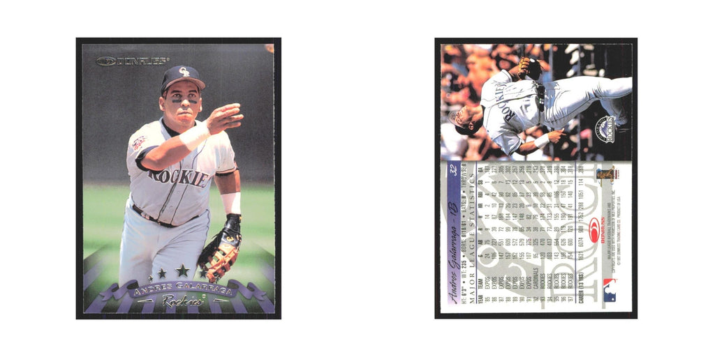 1998 Donruss Andres Galarraga Rockies #32