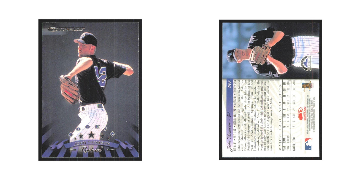 1998 Donruss John Thomson Rockies #184