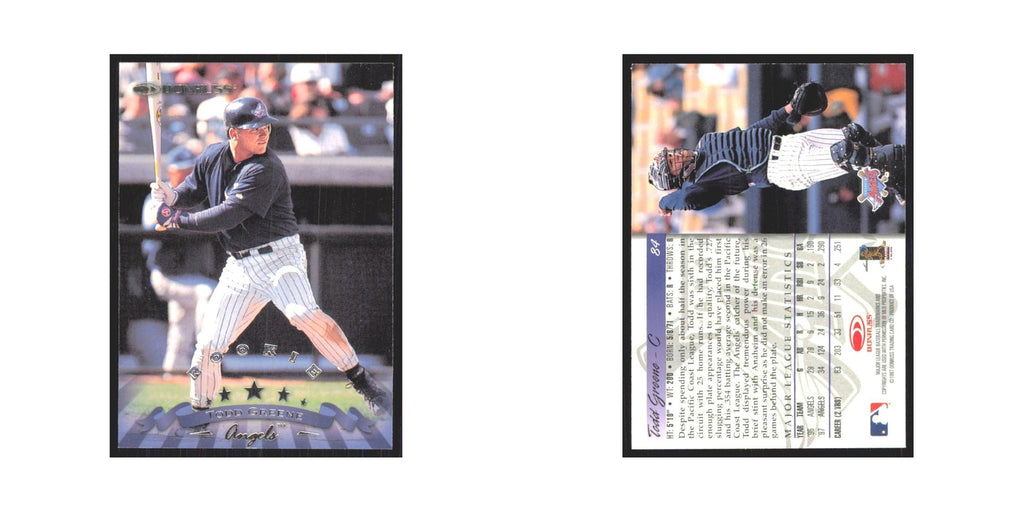 1998 Donruss Todd Greene Angels #84
