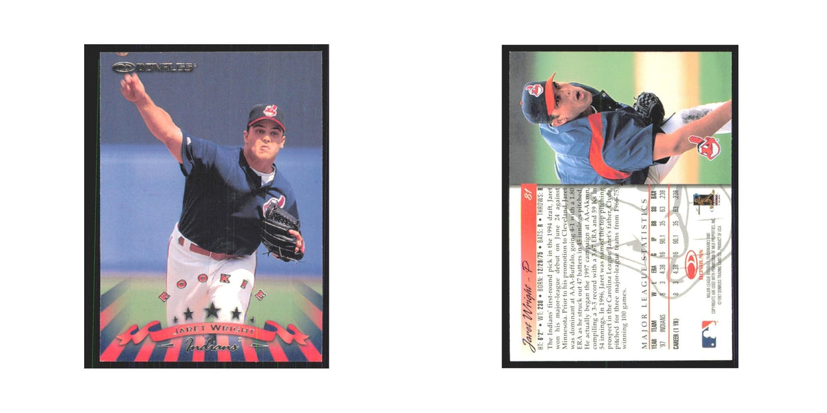 1998 Donruss Jaret Wright Indians #81