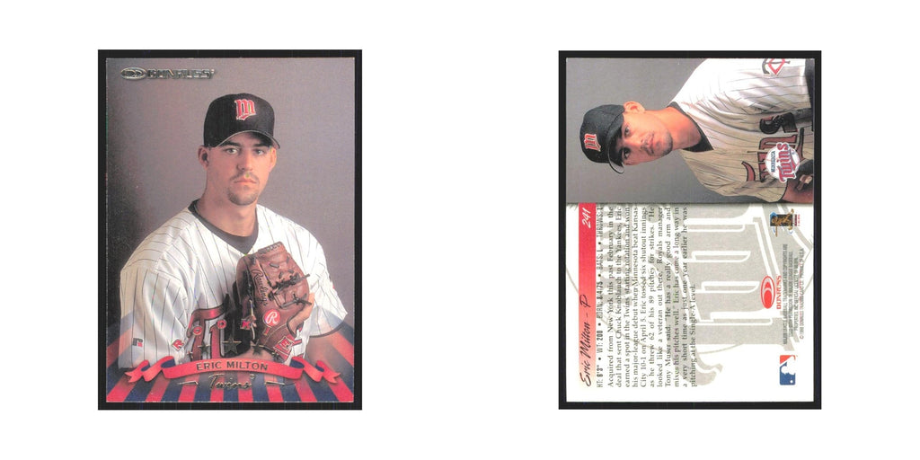 1998 Donruss Eric Milton Twins #241