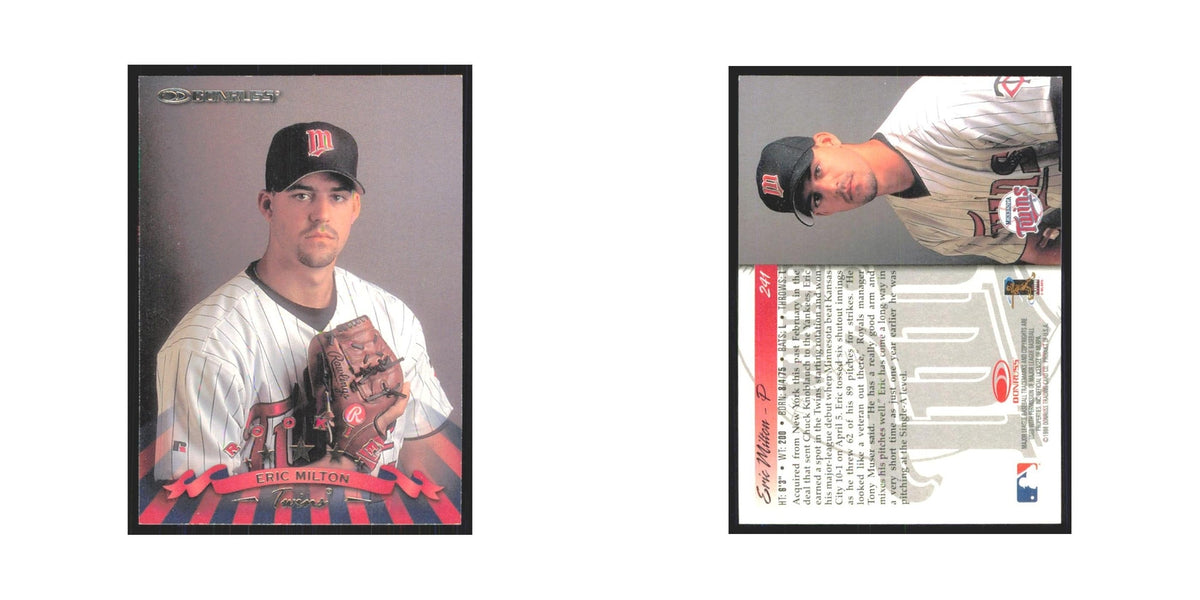 1998 Donruss Eric Milton Twins #241