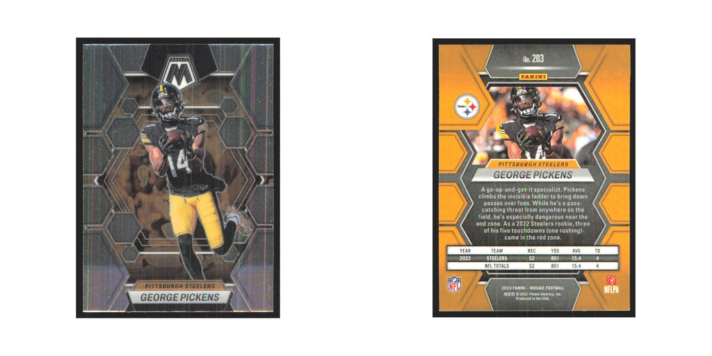 2023 Panini Mosaic George Pickens Steelers #203