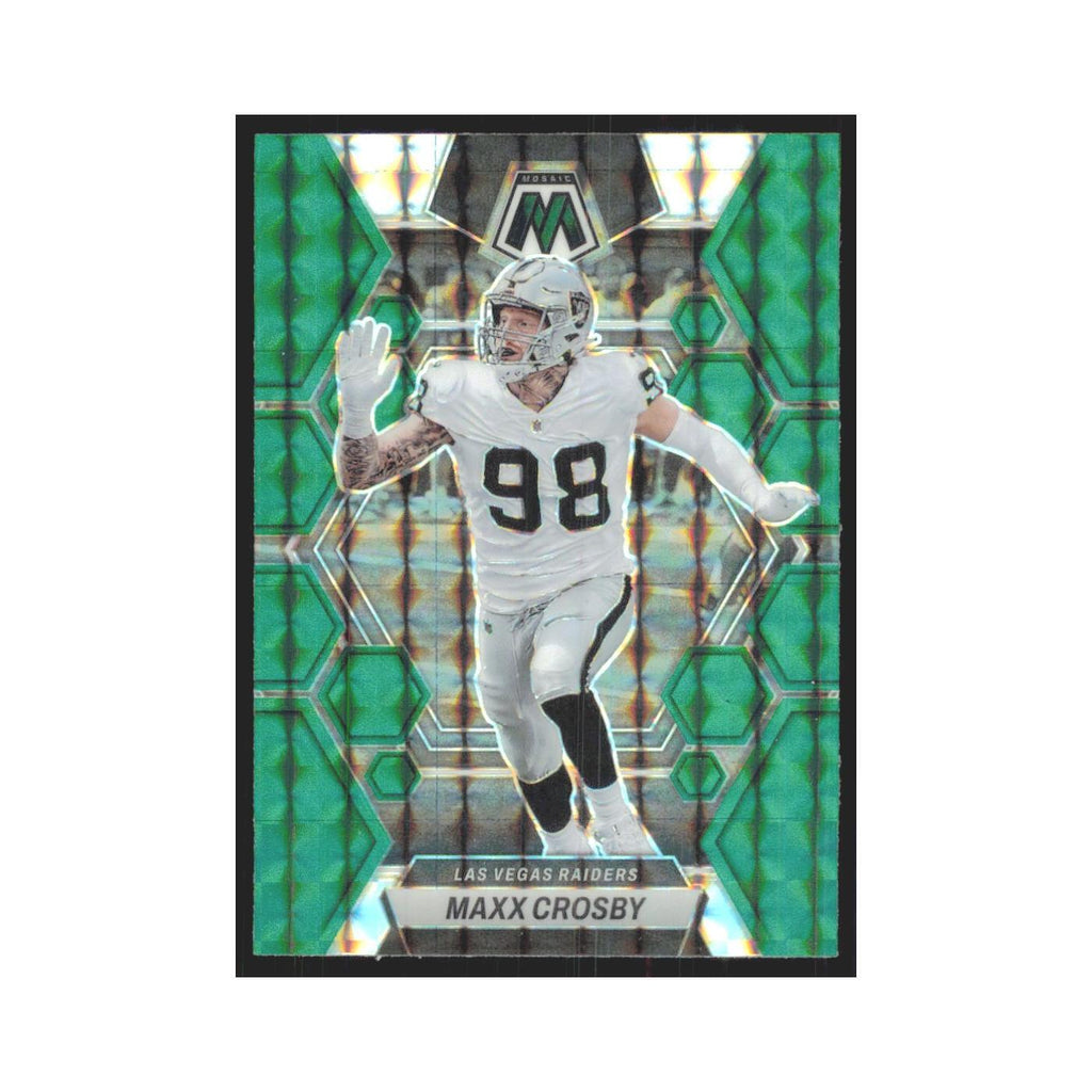 2023 Panini Mosaic Green Maxx Crosby Raiders #123