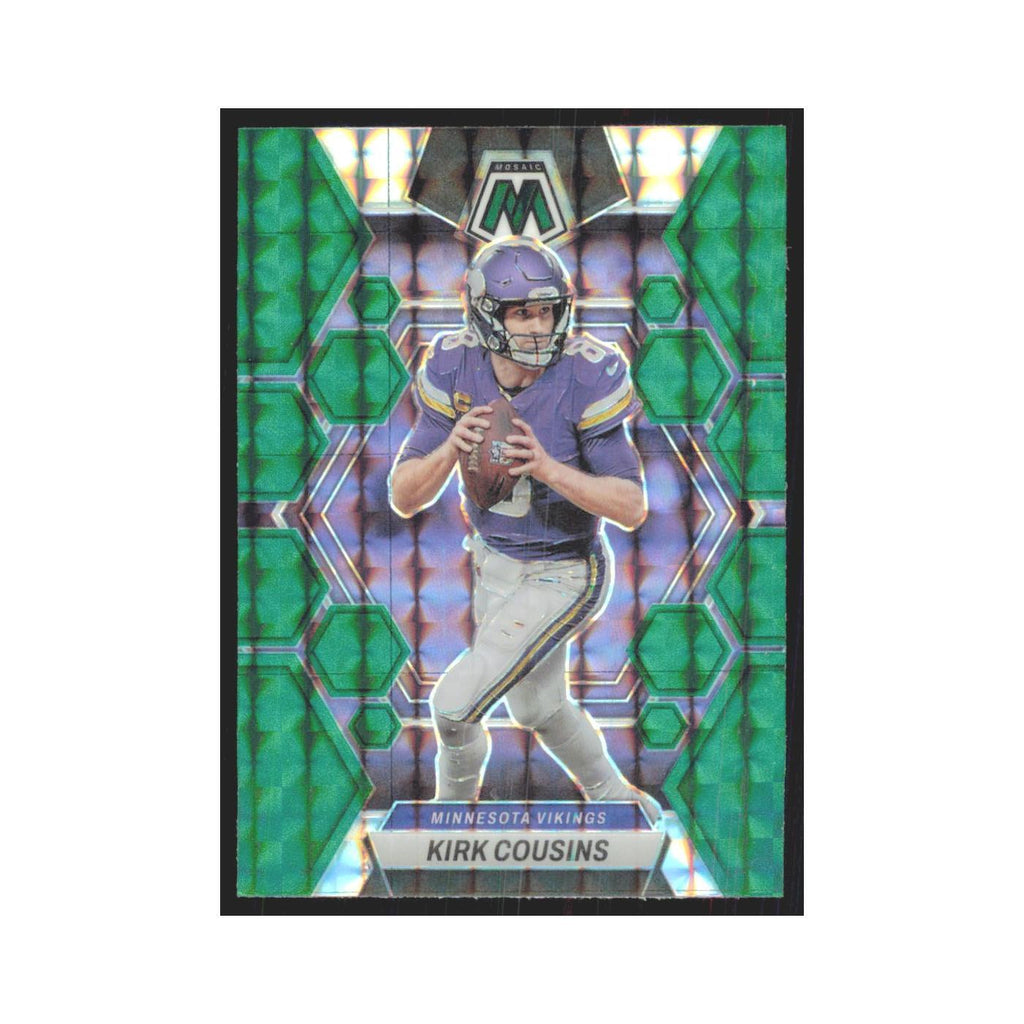 2023 Panini Mosaic Green Kirk Cousins Vikings #150