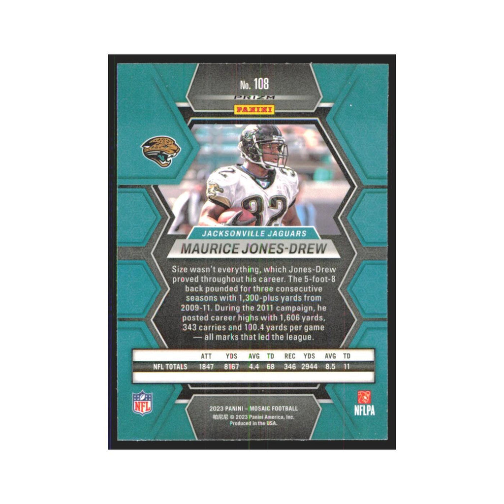 2023 Panini Mosaic Green Maurice Jones-Drew Jaguars #108