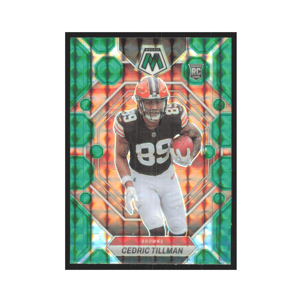 2023 Panini Mosaic Green Cedric Tillman RC Browns #296