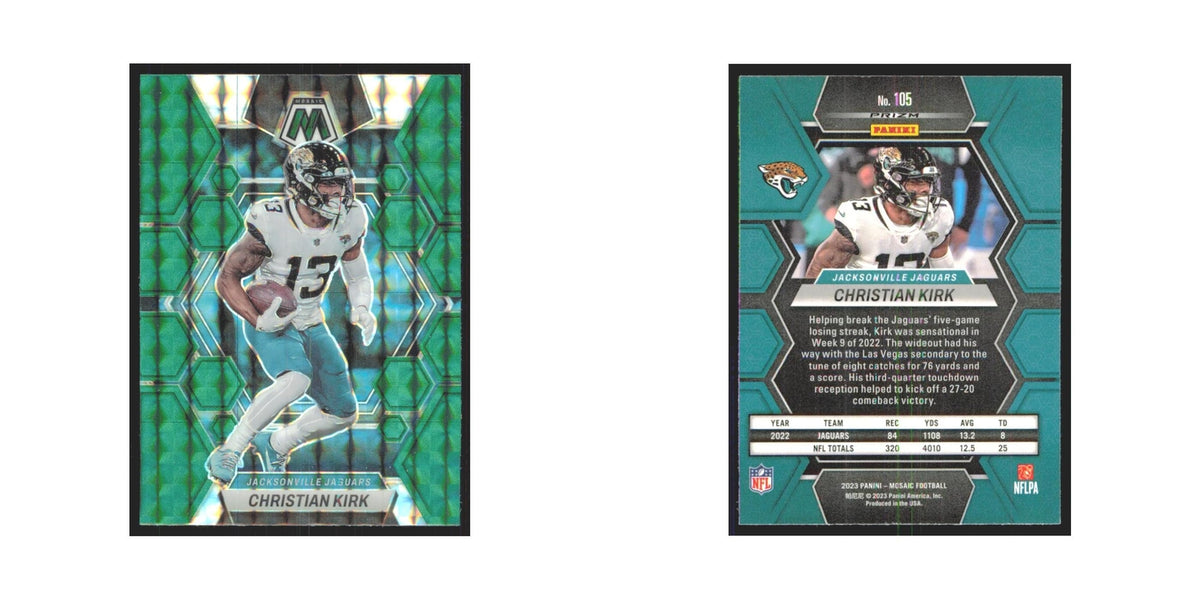 2023 Panini Mosaic Green Christian Kirk Jaguars #105