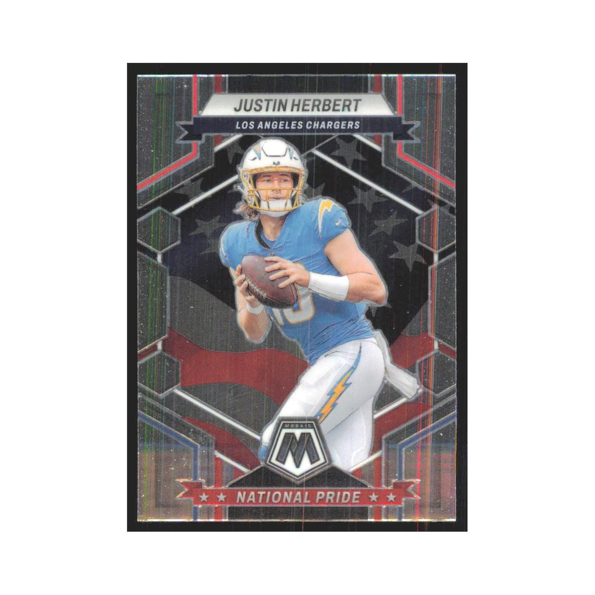 2023 Panini Mosaic National Pride Justin Herbert Chargers #255