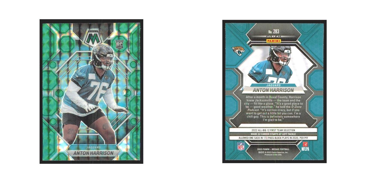 2023 Panini Mosaic Green Anton Harrison Jaguars #283