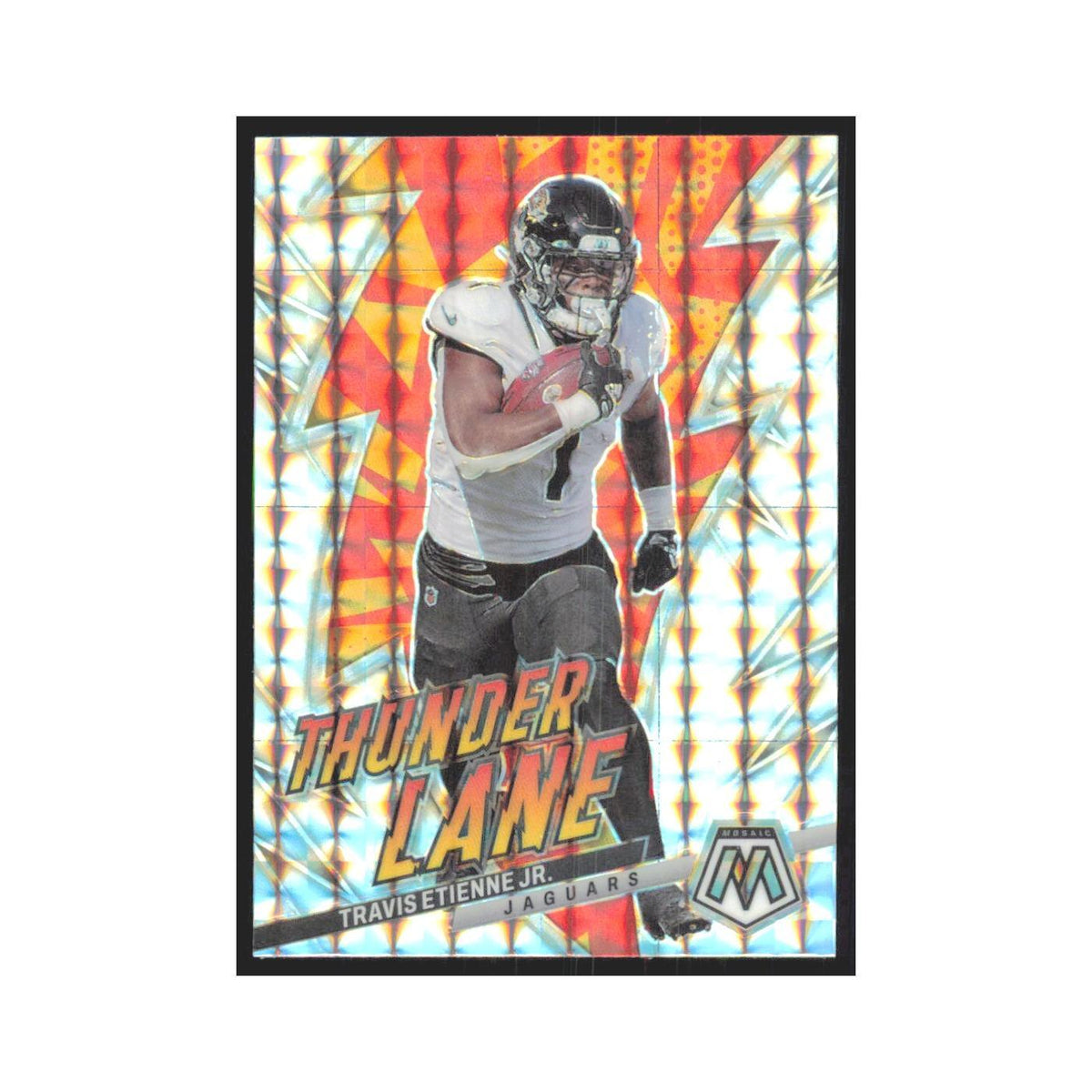 2023 Panini Mosaic Silver Travis Etienne Jr. Jaguars #TL-TE