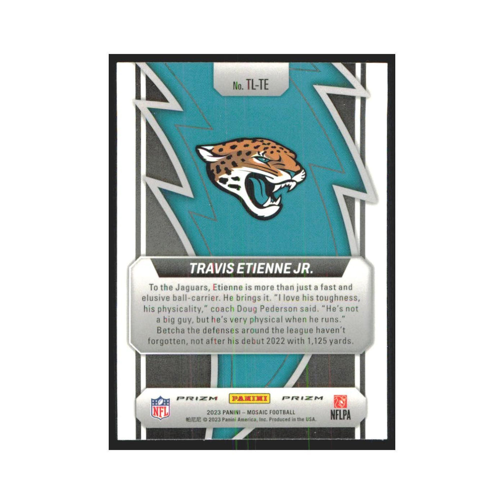 2023 Panini Mosaic Silver Travis Etienne Jr. Jaguars #TL-TE