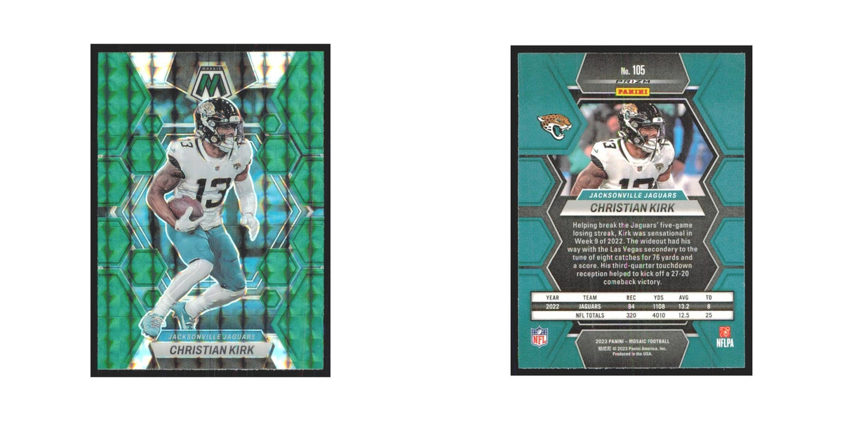 2023 Panini Mosaic Green Christian Kirk Jaguars #105