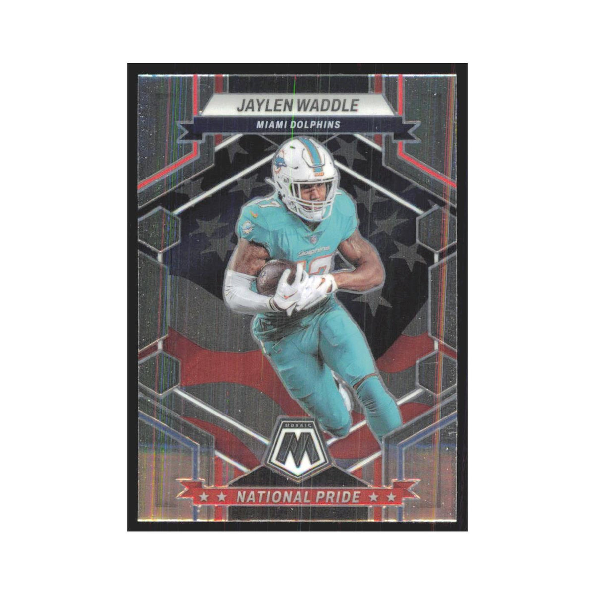 2023 Panini Mosaic National Pride Jaylen Waddle Dolphins #269